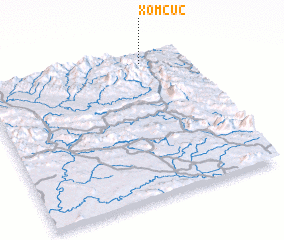 3d view of Xóm Cúc