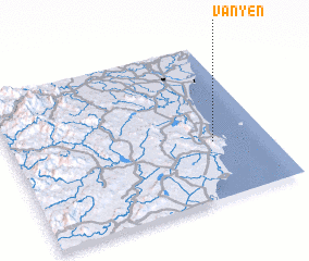 3d view of Văn Yên