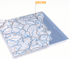 3d view of Quì Chủ