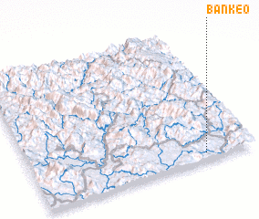 3d view of Bản Keo