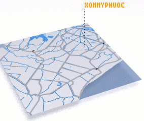 3d view of Xóm Mỹ Phước