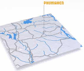 3d view of Phumĭ Ahên