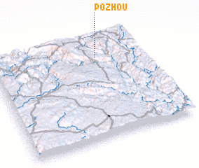 3d view of Pozhou