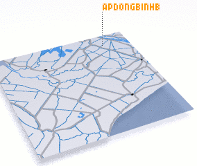 3d view of Ấp Ðông Bình (1)