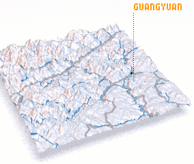 3d view of Guangyuan