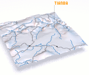 3d view of Tianba