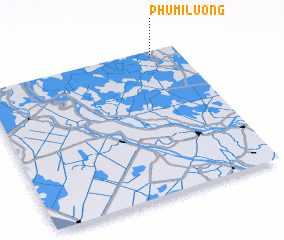 3d view of Phumĭ Luŏng