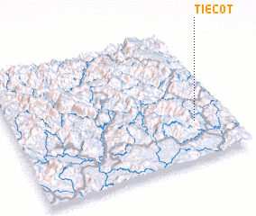 3d view of Tie Cot