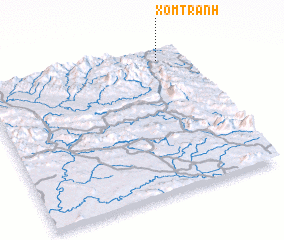 3d view of Xóm Tranh