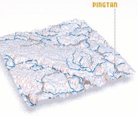 3d view of Pingtan
