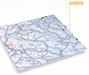 3d view of Diếm Xá