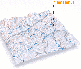 3d view of Chaotianyi