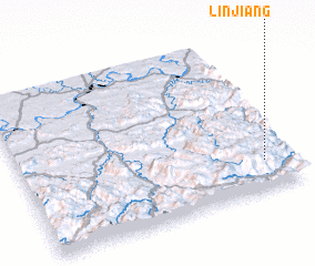 3d view of Linjiang