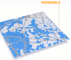 3d view of Phumĭ Véal (1)