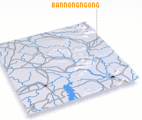 3d view of Ban Nong-Ngông