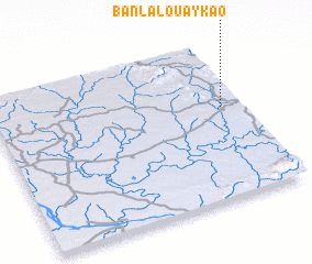 3d view of Ban Lalouay Kao