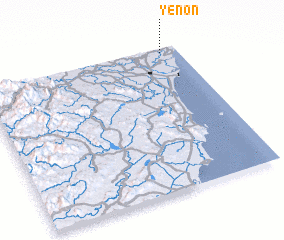 3d view of Yên Ổn