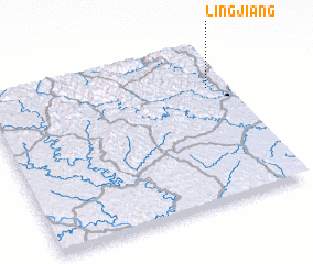 3d view of Lingjiang