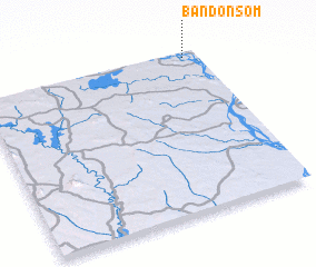 3d view of Ban Donsôm