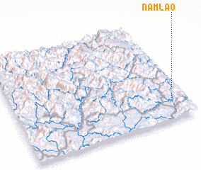 3d view of Nam Lao