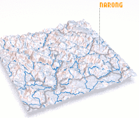 3d view of Nà Rỏng