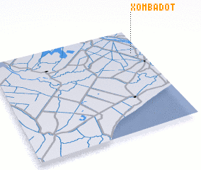 3d view of Xóm Bà Ðốt