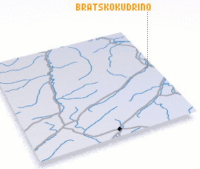 3d view of Bratsko-Kudrino