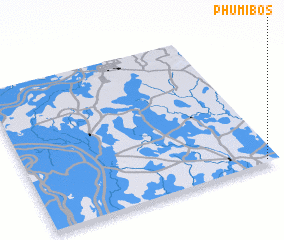 3d view of Phumĭ Bŏs