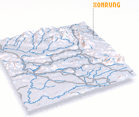 3d view of Xóm Rung