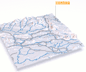 3d view of Xóm Nha