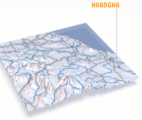 3d view of Hoàng Hà