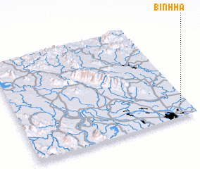 3d view of Bình Ha