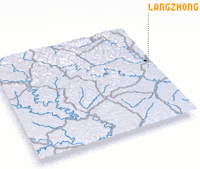 3d view of Langzhong