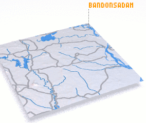 3d view of Ban Donsadam