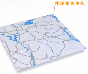 3d view of Preăh Ângkoăl