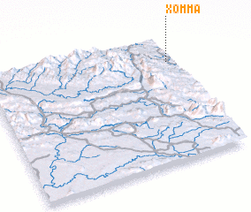 3d view of Xóm Ma