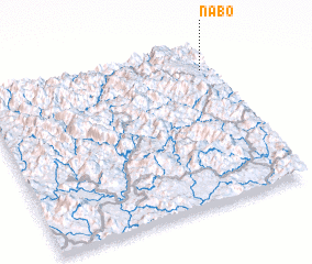 3d view of Nà Bó