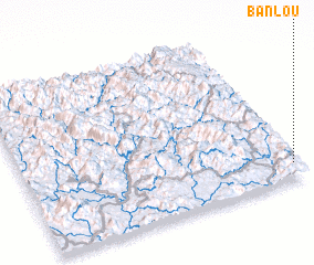 3d view of Bản Lou