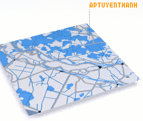 3d view of Ấp Tuyên Thạnh