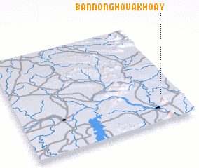 3d view of Ban Nonghouakhoay