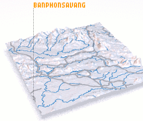 3d view of Ban Phônsavang