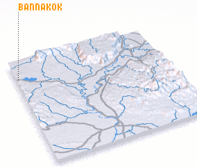 3d view of Ban Nakok