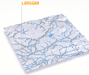 3d view of Làng Gâm