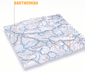 3d view of Ban Thèm-Kao