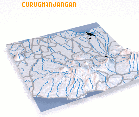 3d view of Curugmanjangan