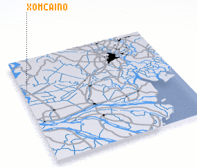 3d view of Xóm Cái Nổ