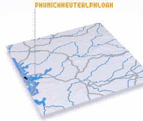 3d view of Phumĭ Chheutéal Phlŏăh