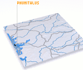 3d view of Phumĭ Ta Lŭs