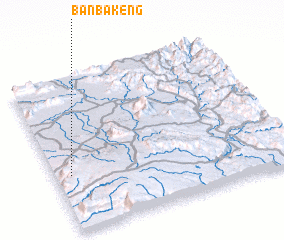 3d view of Ban Bakèng