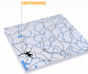 3d view of Xóm Tra Vông